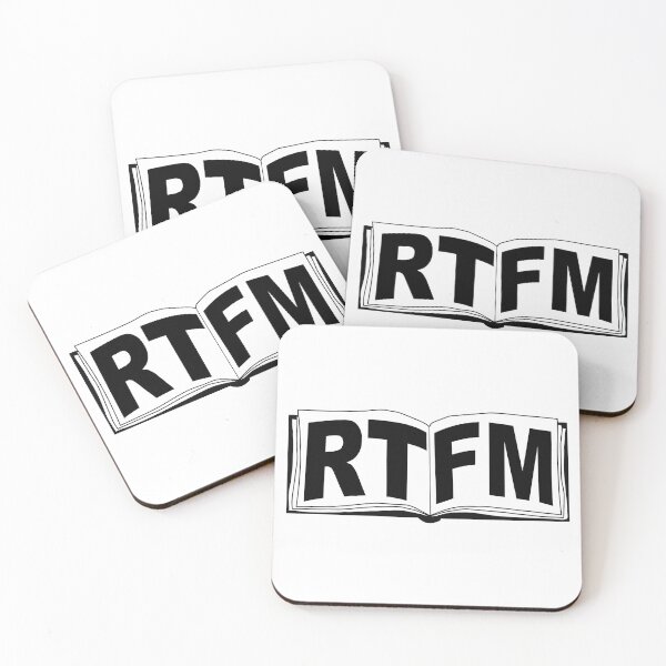 Item preview, RTFM designed and sold by raevynn.