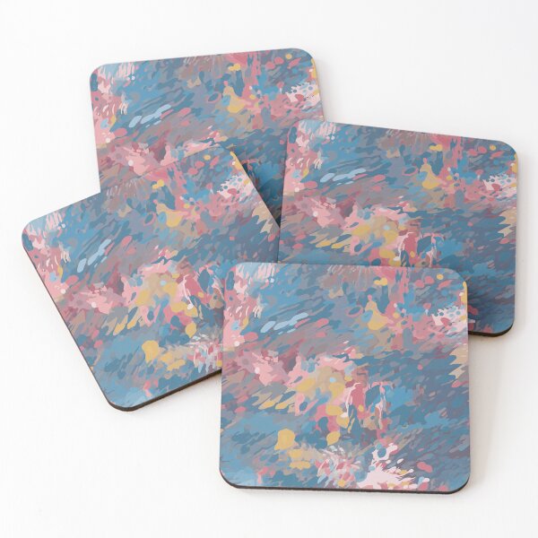 Item preview, Soothing Blue and Pink Harmony designed and sold by TopArtsy.