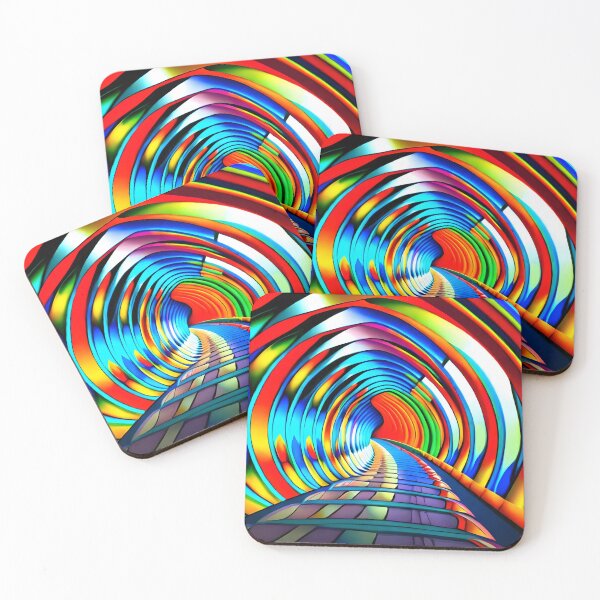 Item preview, Psychedelic Rainbow Clear designed and sold by Joshu77.