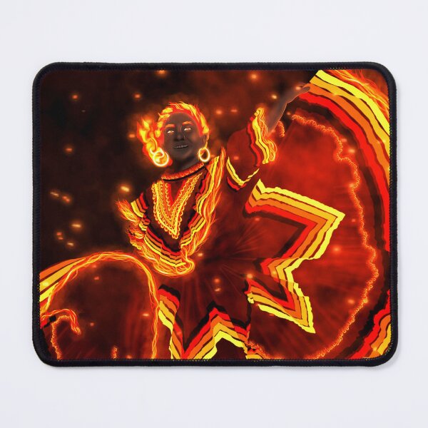 Item preview, Fire Genasi Dancer designed and sold by Art-and-Hijinks.