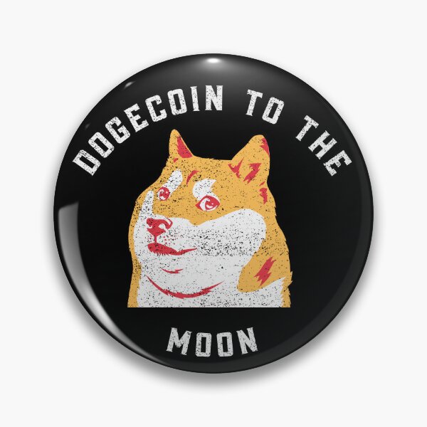Item preview, Dogecoin to The Moon Much Wow designed and sold by NFTDesignsBLV.