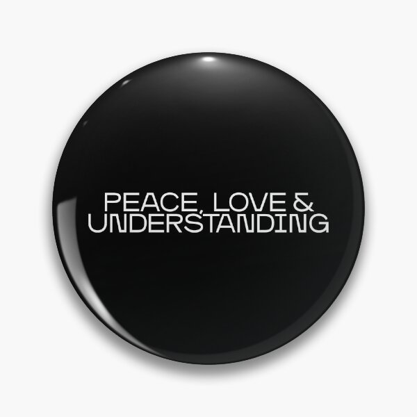 Item preview, Peace love and understanding (white) designed and sold by didijuca.