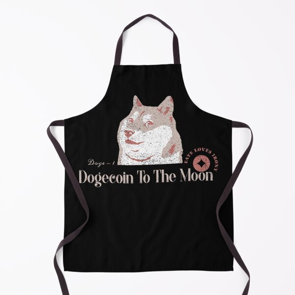 Item preview, Dogecoin to The Moon Fate Loves Irony Doge-1 designed and sold by NFTDesignsBLV.