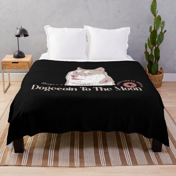 Item preview, Dogecoin to The Moon Fate Loves Irony Doge-1 designed and sold by NFTDesignsBLV.