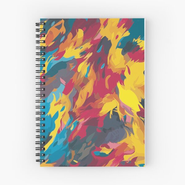 Item preview, Primary Colors Aflame designed and sold by TopArtsy.