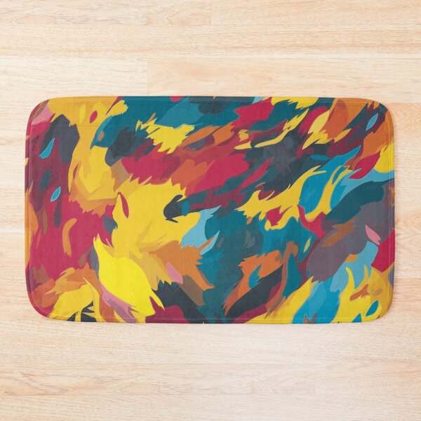 Item preview, Primary Colors Aflame designed and sold by TopArtsy.