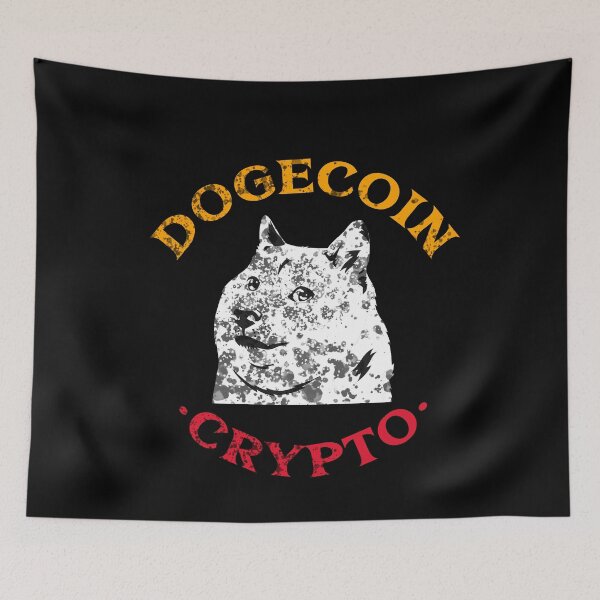 Item preview, Dogecoin Crypto to The Moon Much Wow designed and sold by NFTDesignsBLV.