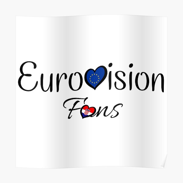 "Eurovision Fans Croatia Eurovision 2023 Flag Croatia Eurovision Song Contest 2023