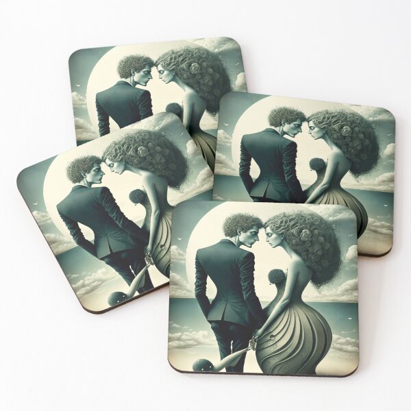 Item preview, The surreal lovers, number two. designed and sold by Norsia.