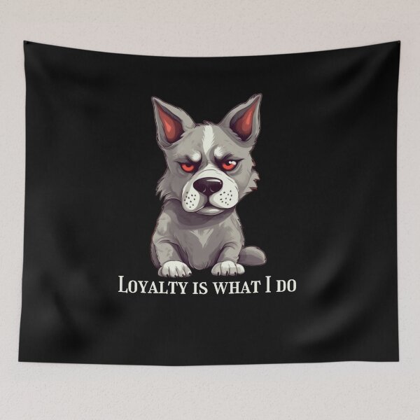 Item preview, Loyal the dog designed and sold by NoGoodJuli.