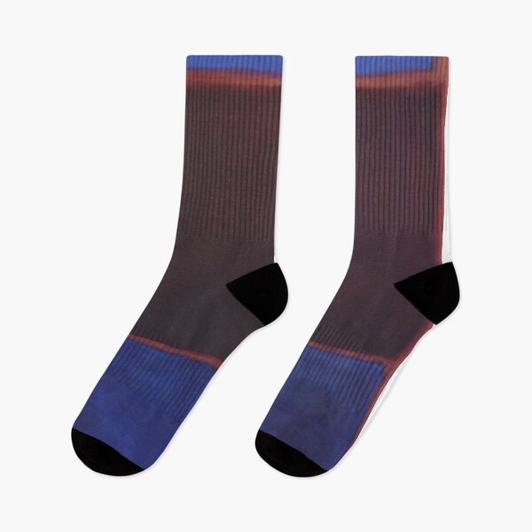 Item preview, Mark Rothko - No. 3 (Bright Blue, Brown, Dark Blue on Wine) designed and sold by Artcol.