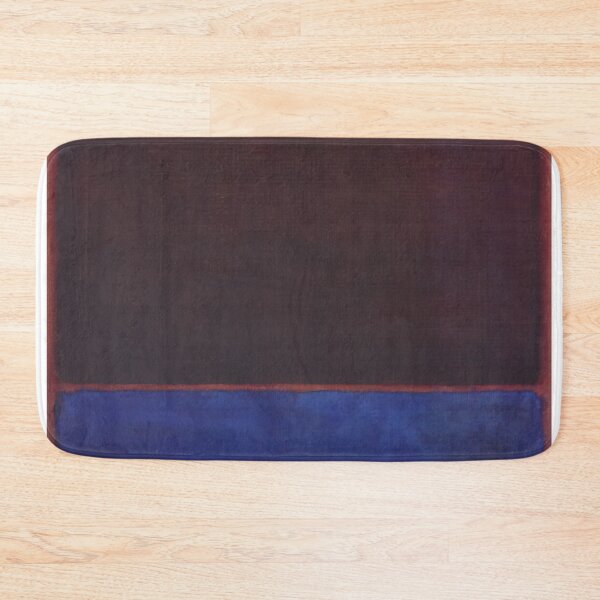 Item preview, Mark Rothko - No. 3 (Bright Blue, Brown, Dark Blue on Wine) designed and sold by Artcol.