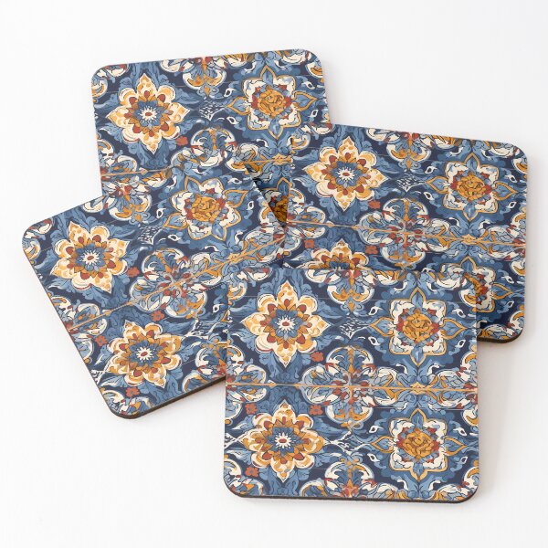Item preview, Mexican Talavera Pottery Tiles Mexico Spanish designed and sold by ColorFlowArt.