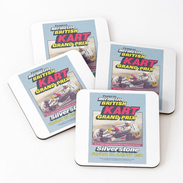 Item preview, 1981 British Kart Grand Prix Poster designed and sold by retropetrol.