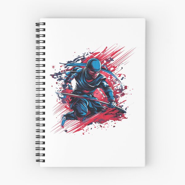 Item preview, Ninja Fury: Warrior Action Bold Colorful Dynamic Intense Exciting Speed Martial Arts  designed and sold by DigiNook.