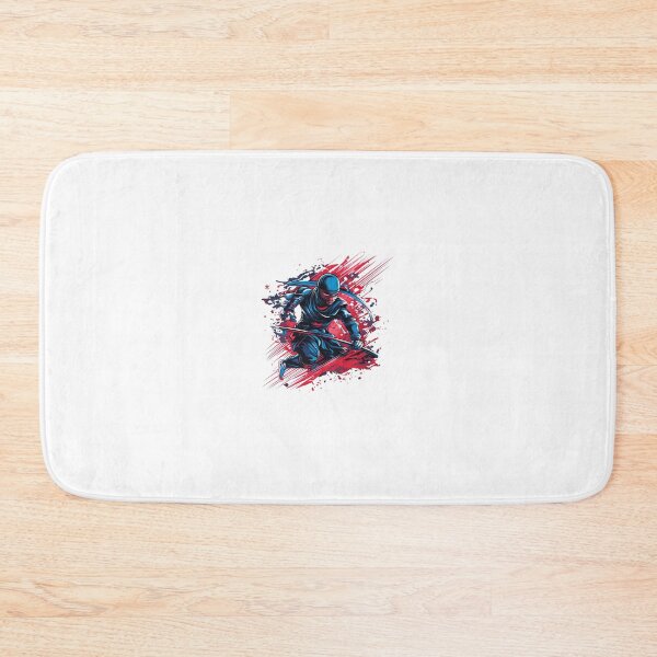 Item preview, Ninja Fury: Warrior Action Bold Colorful Dynamic Intense Exciting Speed Martial Arts  designed and sold by DigiNook.