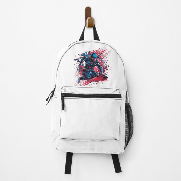Item preview, Ninja Fury: Warrior Action Bold Colorful Dynamic Intense Exciting Speed Martial Arts  designed and sold by DigiNook.