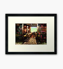 the big game Framed Print