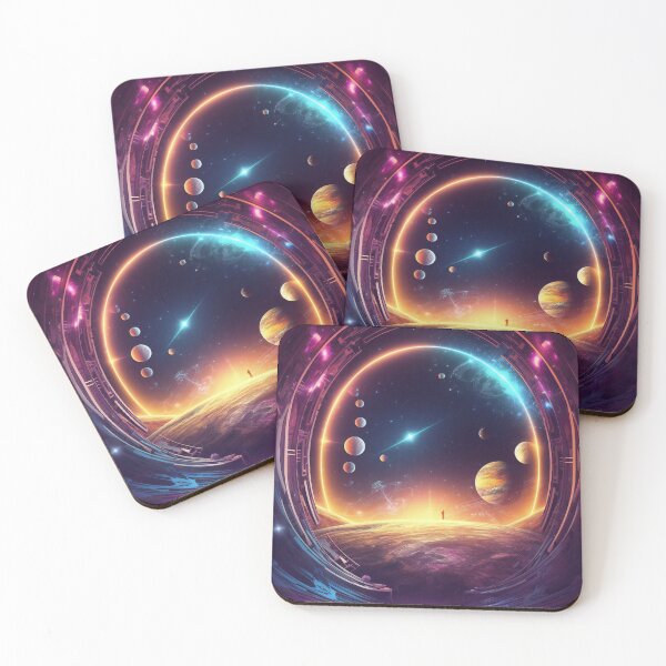 Item preview, Nebulae Adorned with Dreams - Space Deep Mystery Inspirational Art  designed and sold by Transcendance.