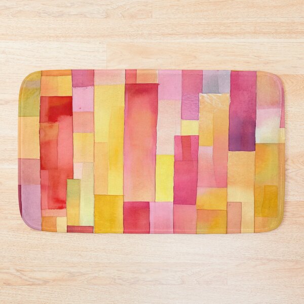 Item preview, Colorful Pink Yellow Orange Watercolor Abstract designed and sold by creative321.