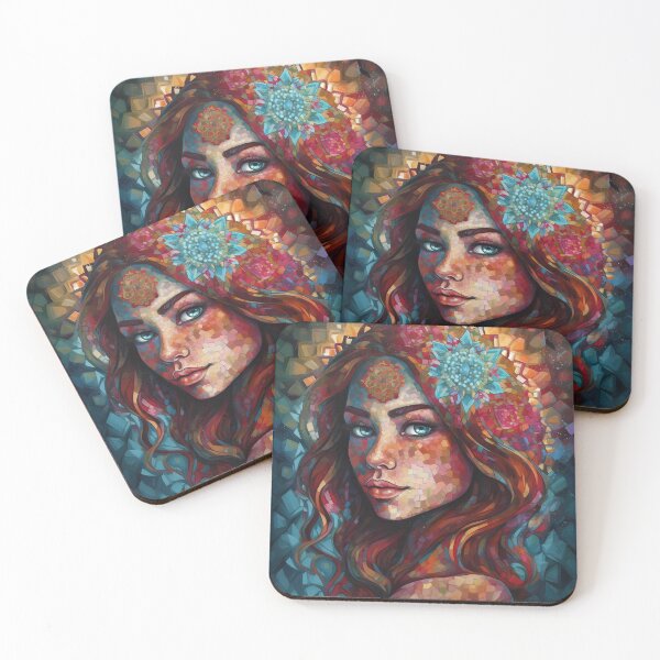 Artikelvorschau, Stunning Female : Pixel Art With Precious Gemstones entworfen und verkauft von MTJ-Mushrooms.