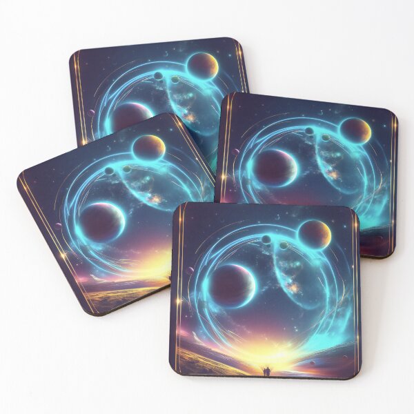 Item preview, Odes to the Cosmic Ocean - Space Deep Mystery Inspirational Art  designed and sold by Transcendance.