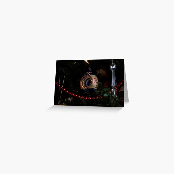 antique christmas decoration Greeting Card
