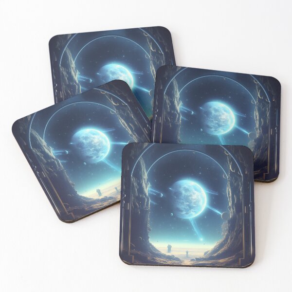 Artikelvorschau, Planetary Parables - Space Deep Mystery Inspirational Art  entworfen und verkauft von Transcendance.