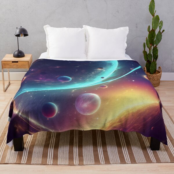 Item preview, Quasar Quest - Space Deep Mystery Inspirational Art designed and sold by Transcendance.