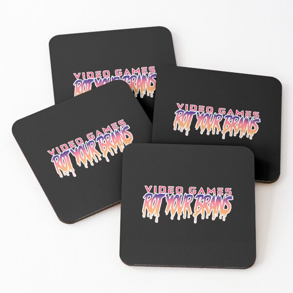 Item preview, Video Games Rot Your Brains designed and sold by Hazmat-AI7.