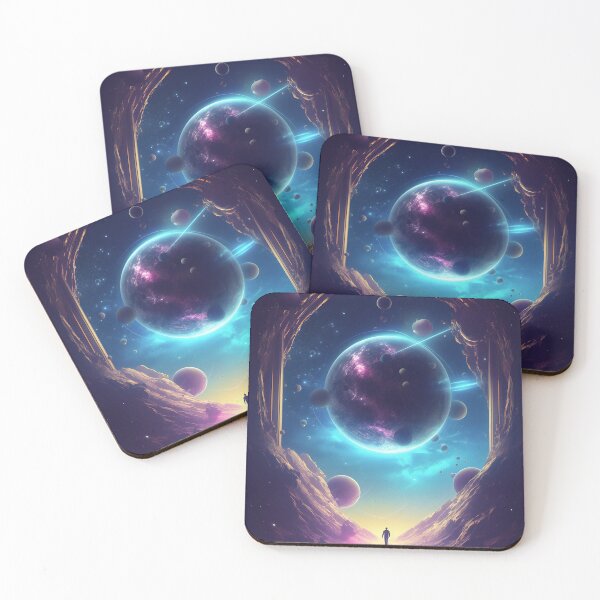 Artikelvorschau, Stellar Spirits - Space Deep Mystery Inspirational Art entworfen und verkauft von Transcendance.