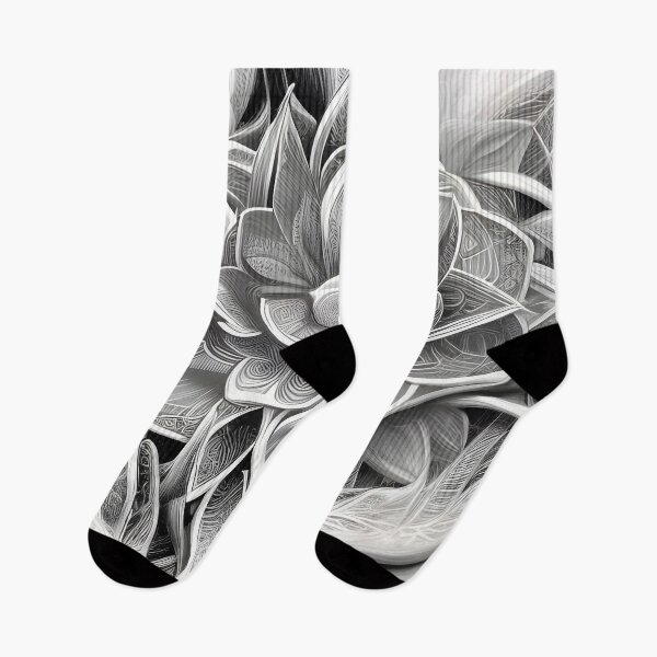 Item preview, Lotus B&W designed and sold by christineiris.