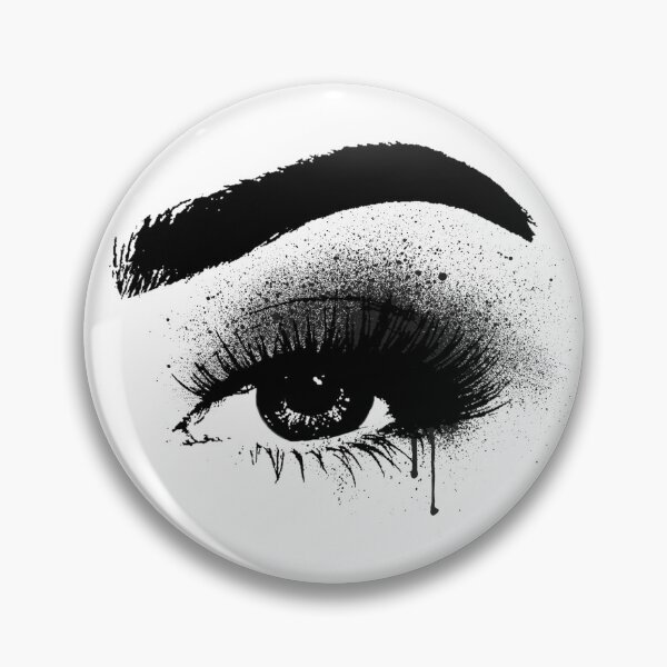 Item preview, Smokey eye make up, with inky drip designed and sold by AmandaGreenwood.