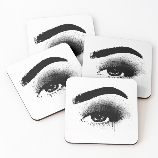 Item preview, Smokey eye make up, with inky drip designed and sold by AmandaGreenwood.