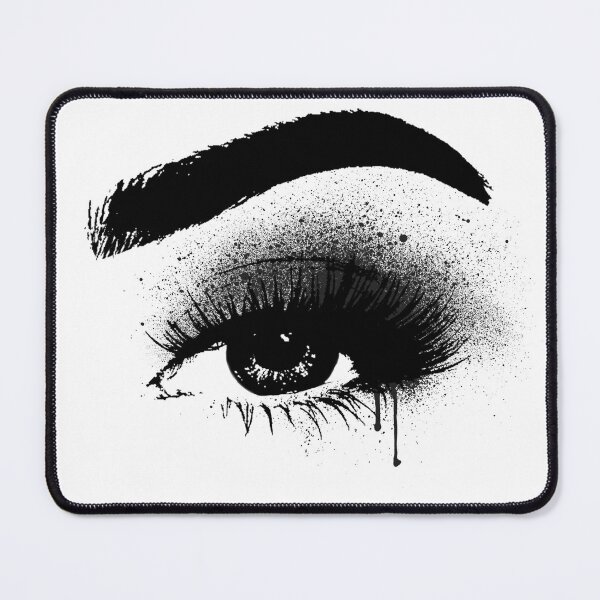 Item preview, Smokey eye make up, with inky drip designed and sold by AmandaGreenwood.