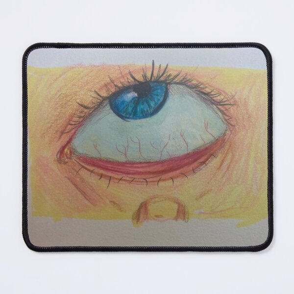 Item preview, Eye pulling with a white border designed and sold by TheGhostbee.