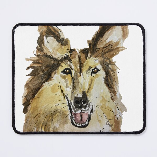 Item preview, watercolour rough collie  designed and sold by TheoParsons.