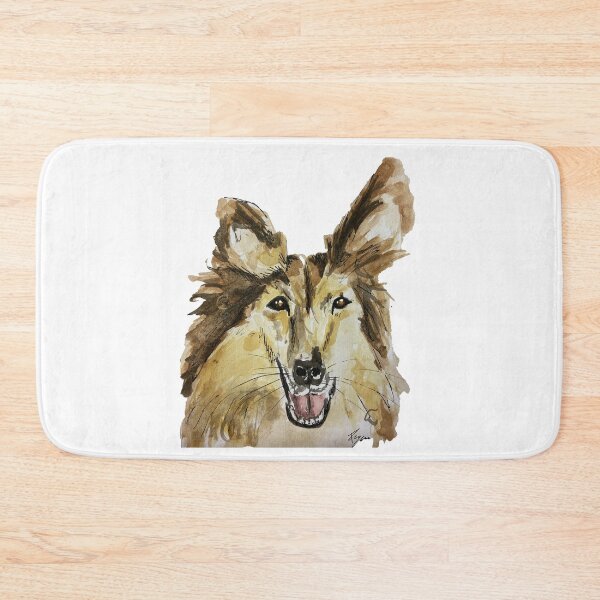 Item preview, watercolour rough collie  designed and sold by TheoParsons.