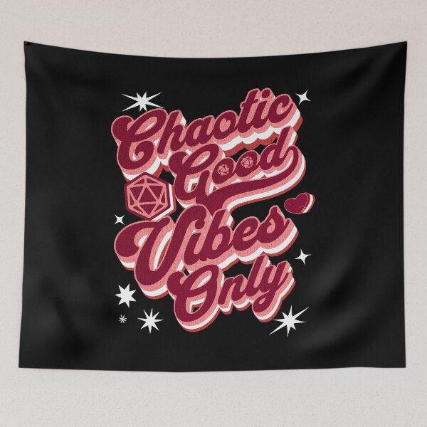 Item preview, Chaotic Good Vibes Only designed and sold by sunburstrpg.