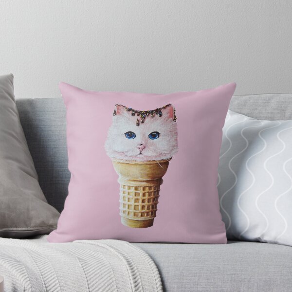 Item preview, Cat-Cream Cone Cute Cat Ice-Cream designed and sold by Crafticorn.