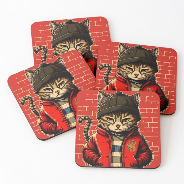 Item preview, boston  city street cat designed and sold by chicagocat80s.