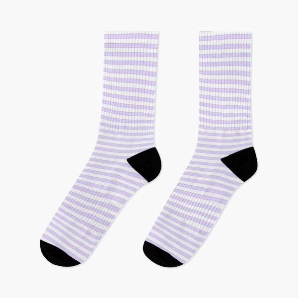 Item preview, Tiny LILAC and WHITE Horizontal PINSTRIPES  designed and sold by RachelMacht.