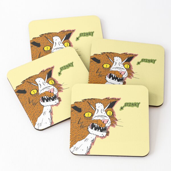 Item preview, Stinky and Angry Cat Hound designed and sold by Michael Stewart.