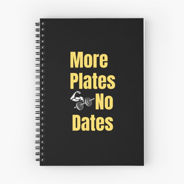 Item preview, More Plates No Dates Gym Fitness Bodybuilding  designed and sold by TeePassion.