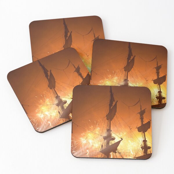 Item preview, Fireworks over the Yardarm - Re-work - Portrait designed and sold by Violaman.