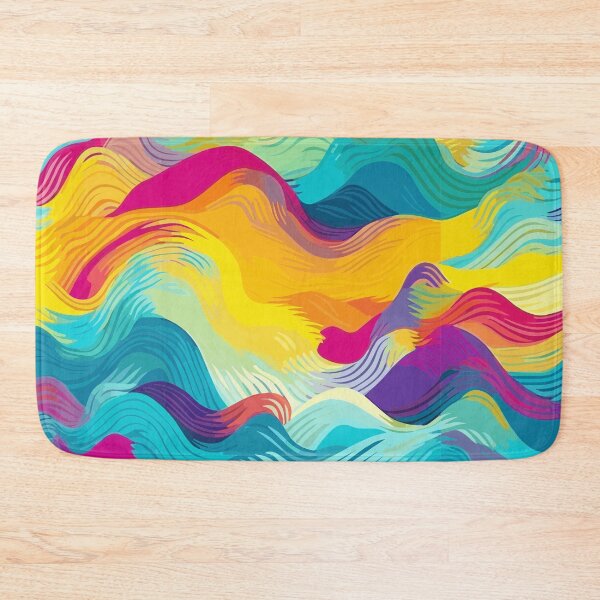 Item preview, Vibrant Symphony of Waves designed and sold by TopArtsy.