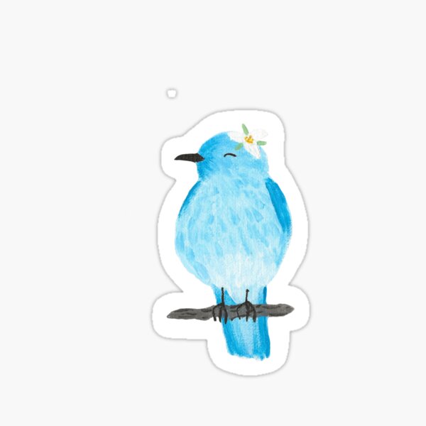 Item preview, Happy Mountain Bluebird designed and sold by Arielstarr001.