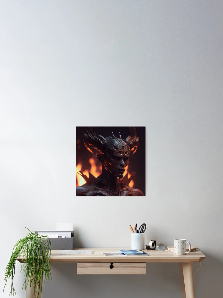 Thumbnail 2 of 3, Poster, Bionic Fallen Angel designed and sold by For-Rosa.