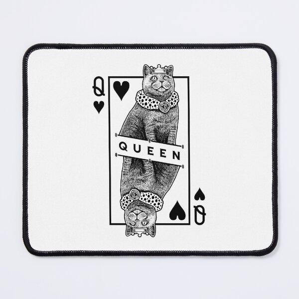 Item preview, British Shorthair Queen Of Hearts Funny Cat Lover Pop Art designed and sold by GrandeDuc.