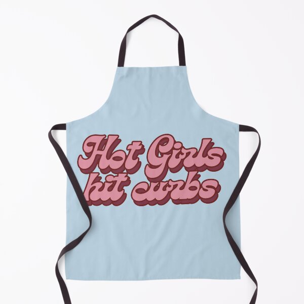 Item preview, HOT GIRLS HIT CURBS FUNNY CUTE RETRO AESTHETIC designed and sold by SIKEWARDdesigns.